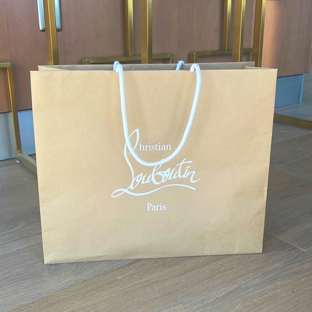 Christian Louboutin shopping bag